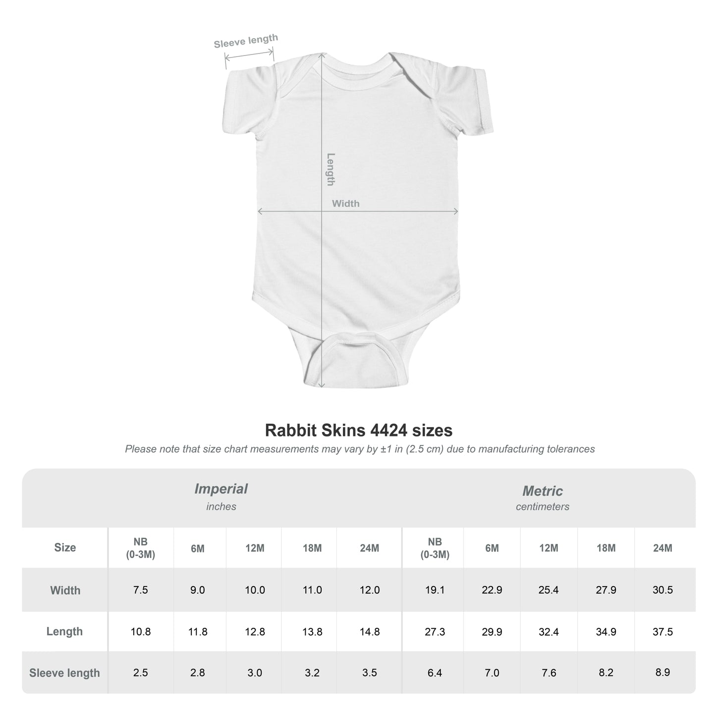 The Iconiq Originals Essential Infant Bodysuit